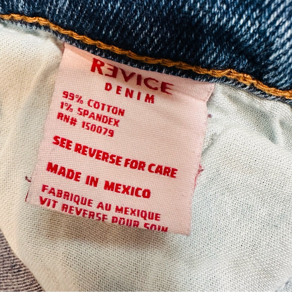 Revolve Revice Denim Straight Leg Jeans Size 31 - Picture 7 of 8